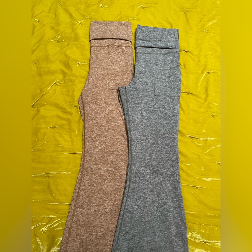 Aerie offline fold over lounge pants x 2. Size Large.